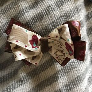 Christmas baking bow